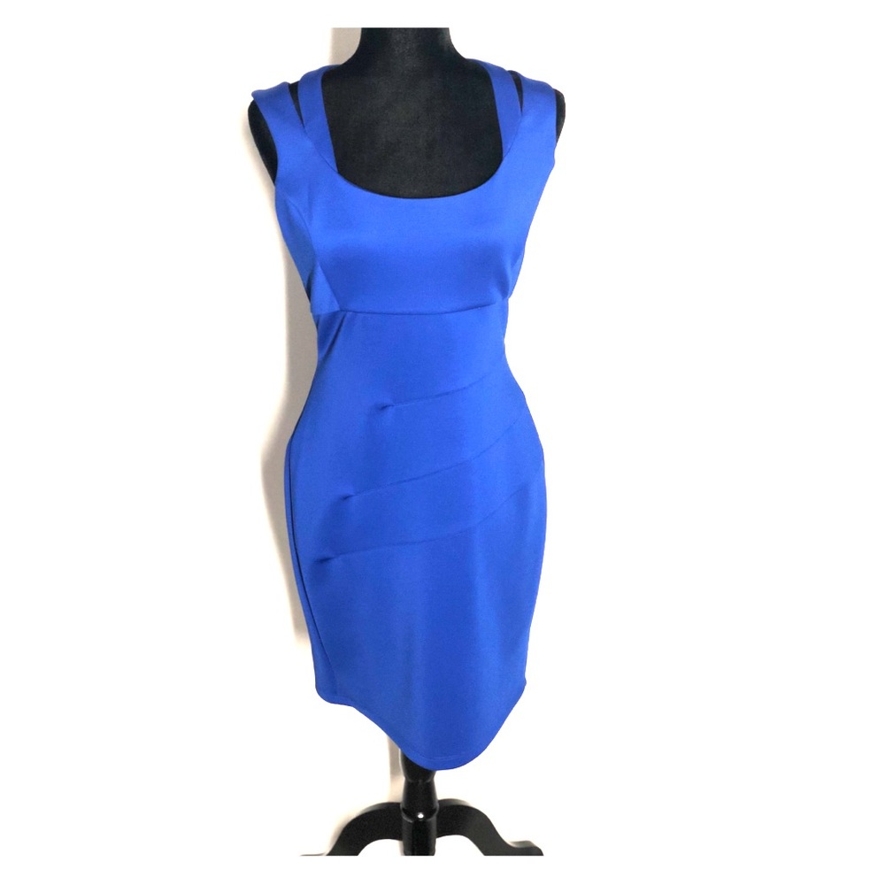 Guess cobalt blue cocktail dress. Size 8.